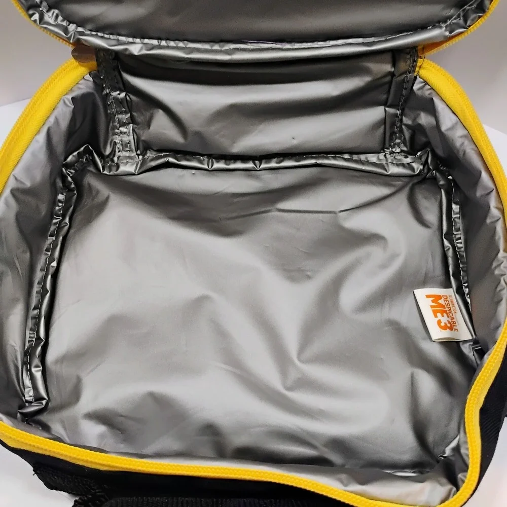 Despicable Me 3 Minions Lunch Sack Snack Bag Insulated Kids No Shoulder Strap